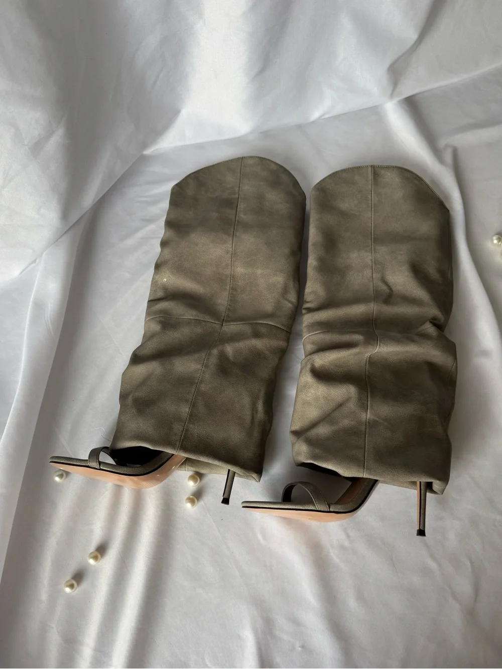 Steve Madden Slouchy Knee-High Stiletto Boots